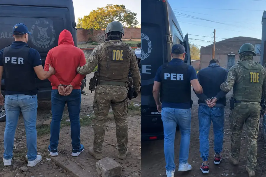 Prófugos capturados.