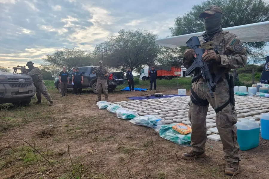Operativo antidrogas en el norte santafesino