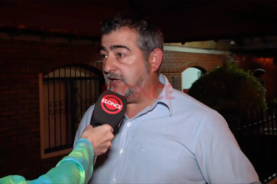 C&eacute;sar Clement, intendente de Oro Verde. Foto: Elonce.