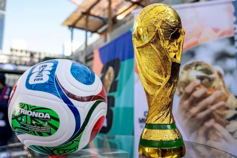 La pelota del Mundial. Foto: Archivo.