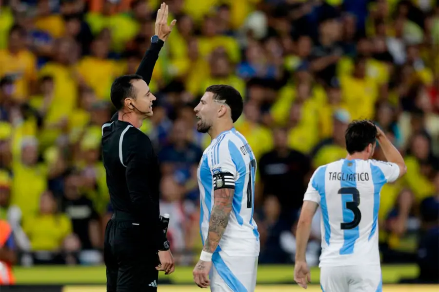 Otamendi hab&iacute;a sido expulsado en la &uacute;ltima fecha de las eliminatorias.