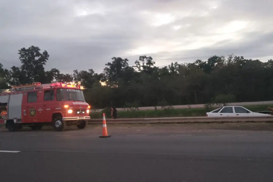 Accidente en Autov&iacute;a 12.