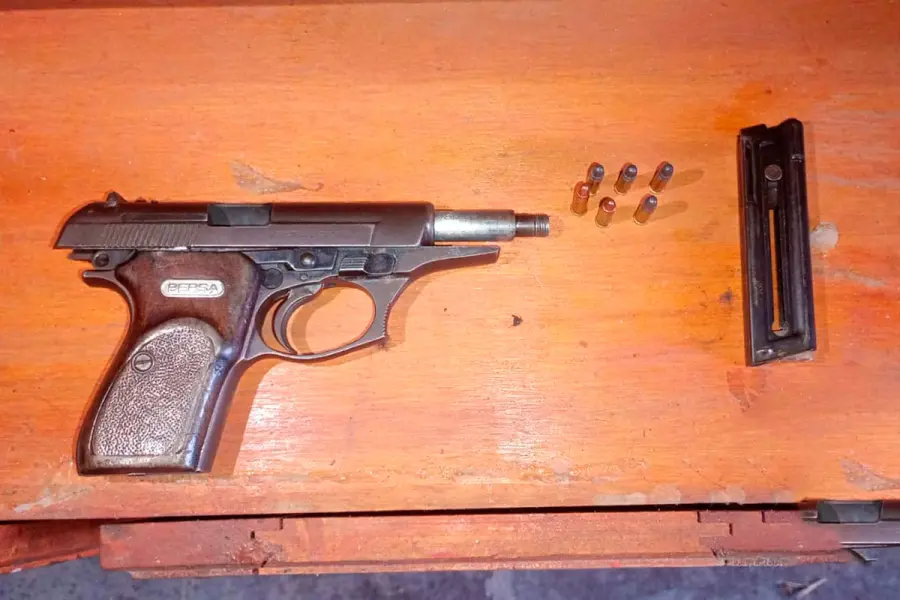 El arma secuestrada por adolescente baleado en Paran&aacute;
