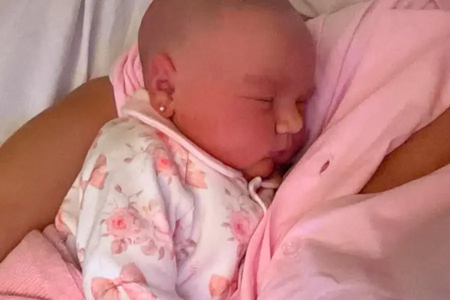 Gonzalo Montiel anunci&oacute; el nacimiento de su segunda hija (foto Instagram)