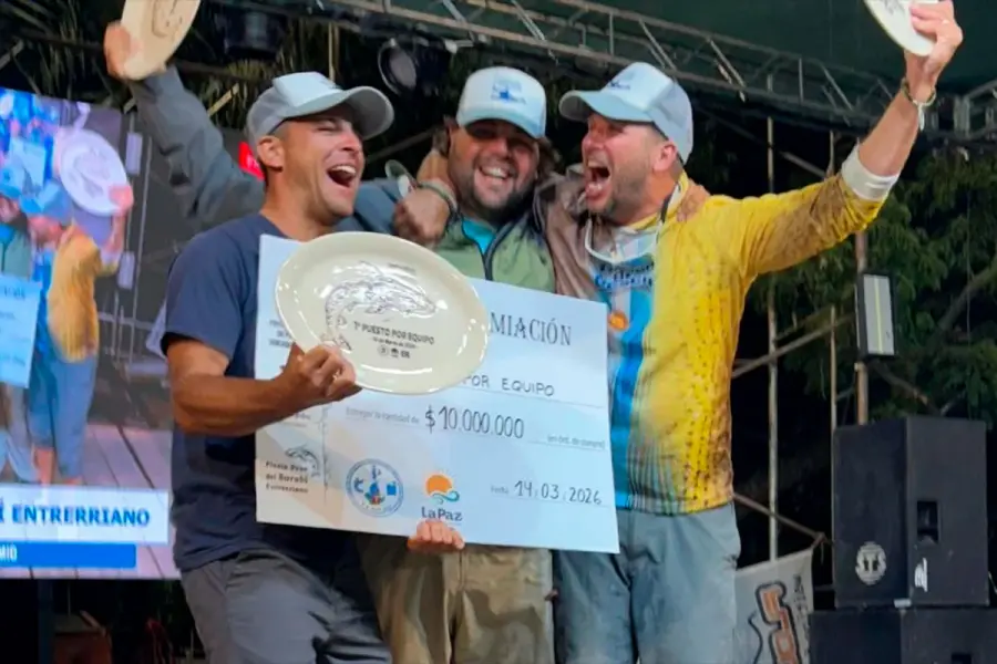 Ganadores en La Paz.