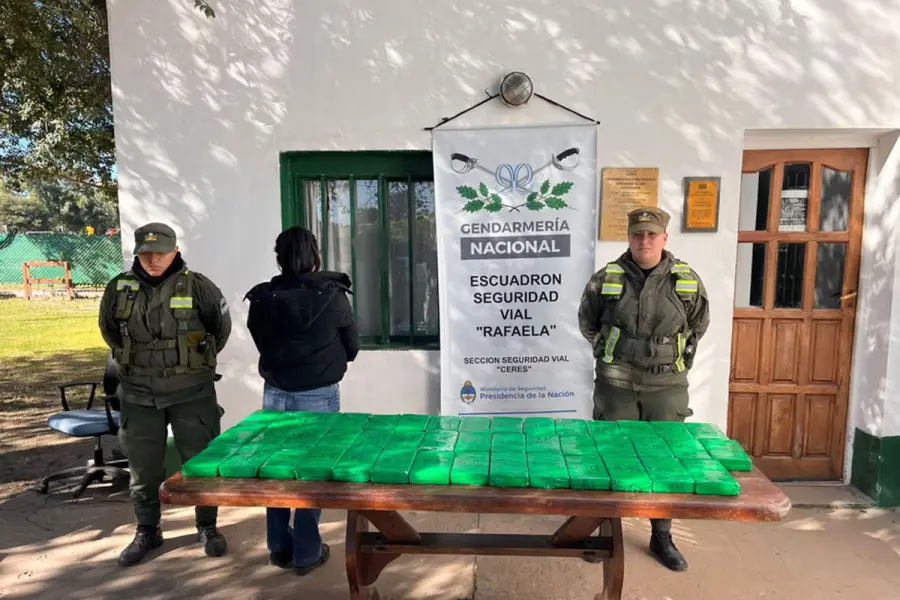 Detenida en Rafaela.