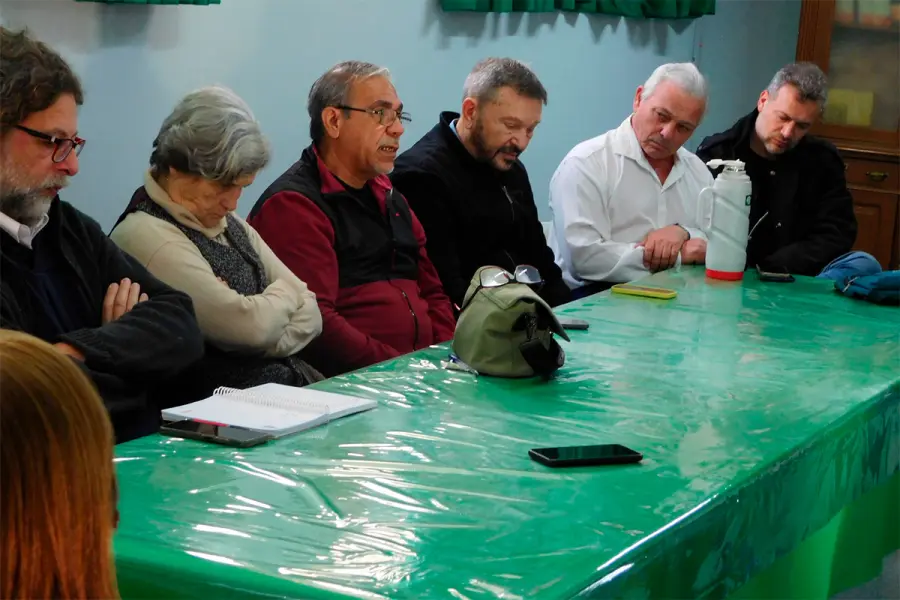 Multisectorial en Defensa de la Caja (foto ATE Entre R&iacute;os)