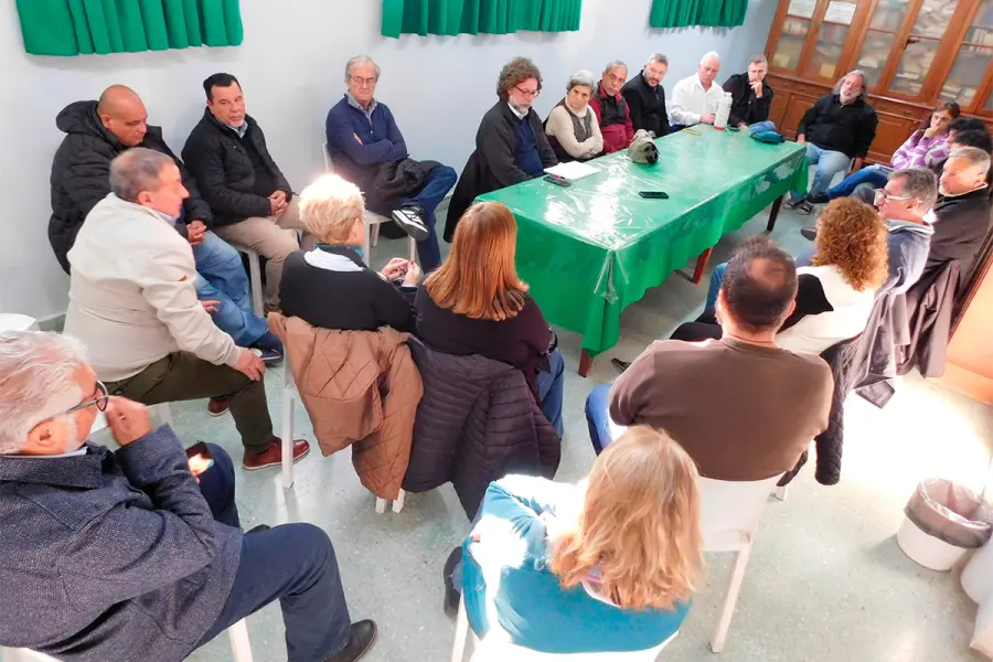 Multisectorial en Defensa de la Caja (foto ATE Entre R&iacute;os)
