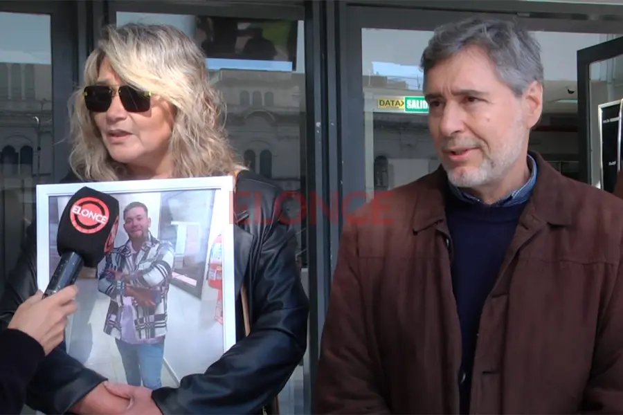 Sara Betalcult y Orlando Meglio, padres de Lautaro (foto Elonce)