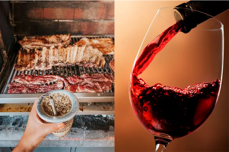 Consumo en Argentina: cayó la yerba y la carne, pero el vino resistió