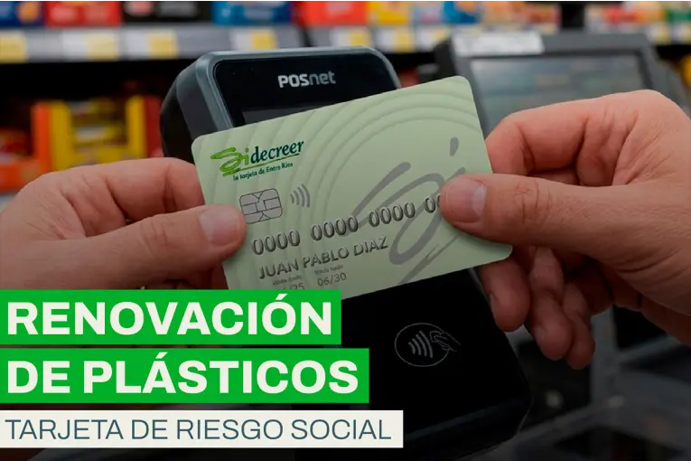 Comienza el operativo de renovación de las Tarjetas de Riesgo Social en Entre Ríos