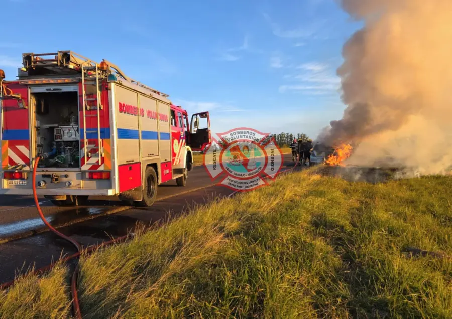 Foto: Bomberos Voluntarios de Concepci&oacute;n del Uruguay