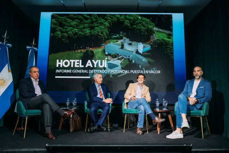 Siguen las acciones para la puesta en valor y futura operación del Hotel Ayuí