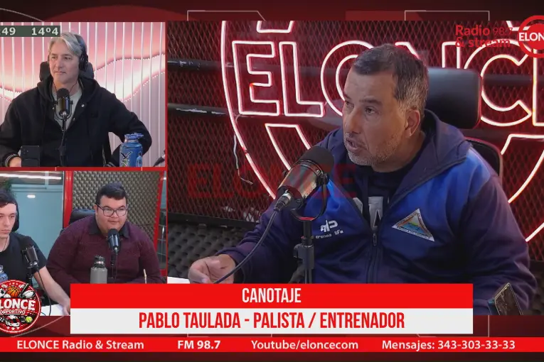 "Al río se lo cuida y defiende", dijo el entrenador de canotaje Pablo Taulada
