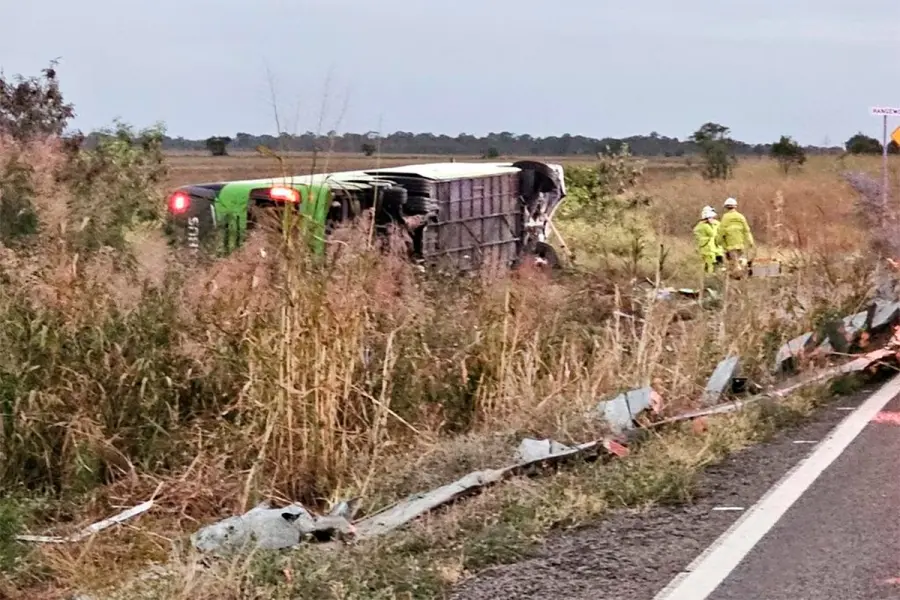 El accidente ocurri&oacute; cerca de Gumlu, en el norte de Queensland (foto Berta Flerder)