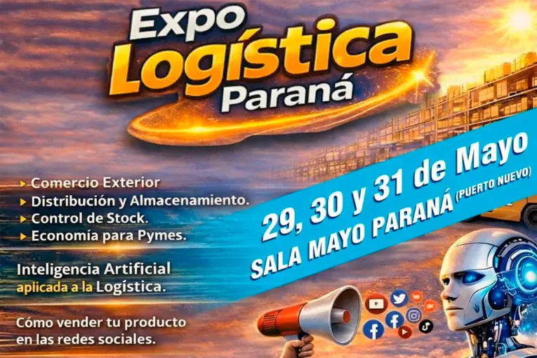 Realizarán la Expo Logística Paraná con capacitaciones y exposiciones