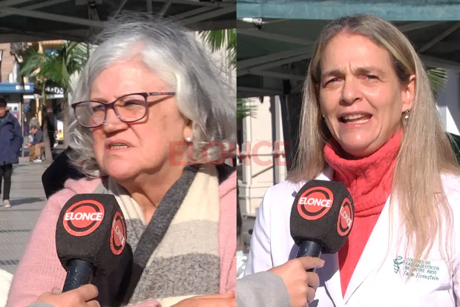 Claudia Enrique y Roxana Firenstein.