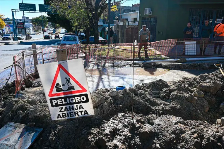 Repararán caño de 400 milímetros en San Agustín y afectará el suministro de agua