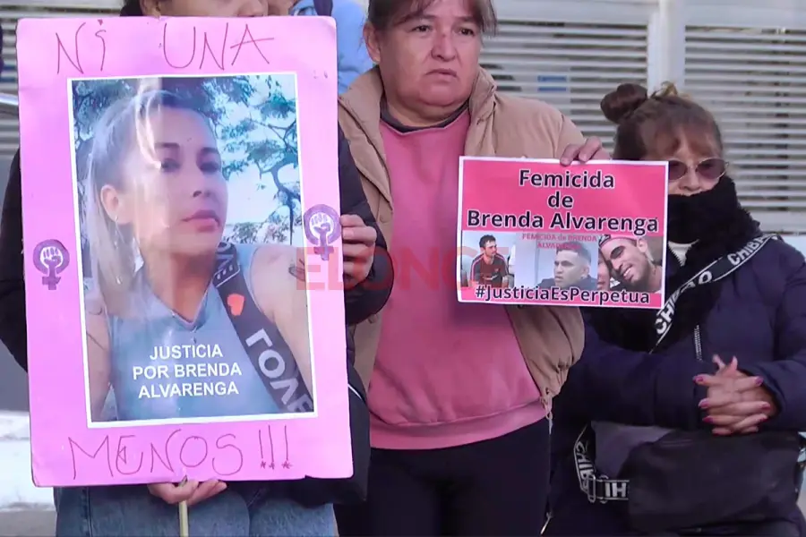 Justicia por el femicidio de Brenda Alvarenga (foto Elonce)