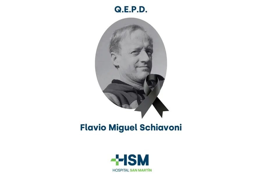 Flavio Miguel Schiavoni, enfermero