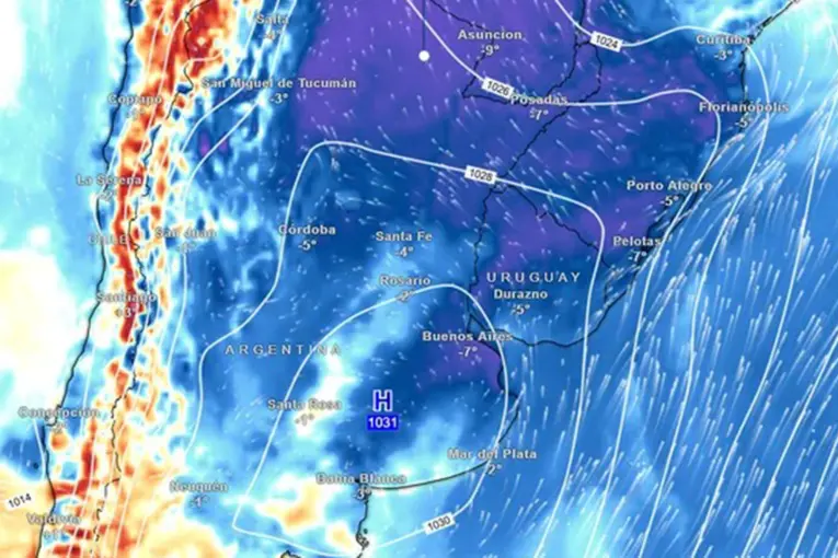 Heladas: qué provincias tendrán las mañanas más frías esta semana