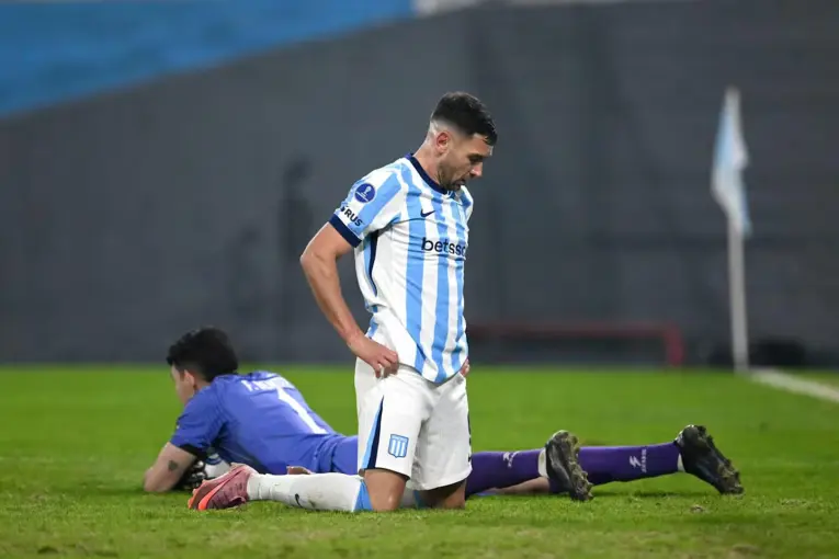 Racing empató con Caracas y quedó eliminado de la Copa Sudamericana