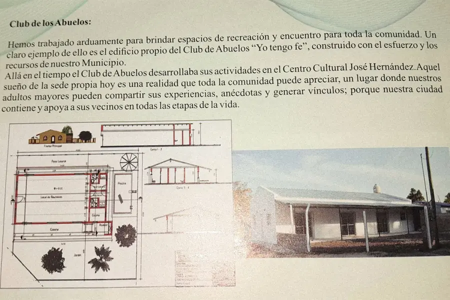 Club de Abuelos "Yo tengo fe" de Colonia Avellaneda