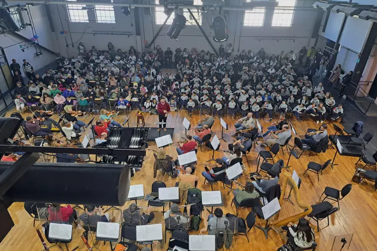 A Toda Orquesta: Comenzaron los conciertos didácticos para escuelas