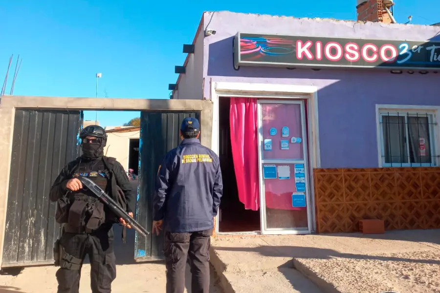 Operativos por narcomenudeo en Paran&aacute; (foto Polic&iacute;a de Entre R&iacute;os)
