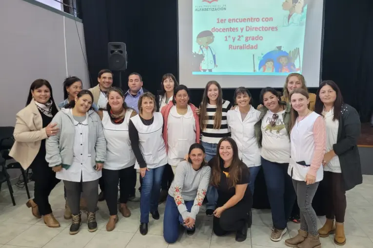 Continúan las capacitaciones de alfabetización para docentes de nivel inicial y primario