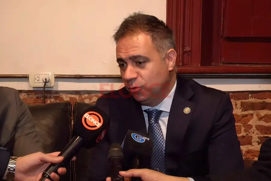 Mauricio Davico, intendente de Gualeguaych&uacute; (foto Elonce)