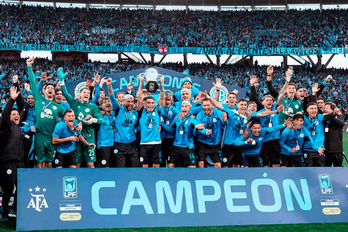 Belgrano venció a River 3 a 2 en una final histórica y se consagró campeón del Torneo Apertura