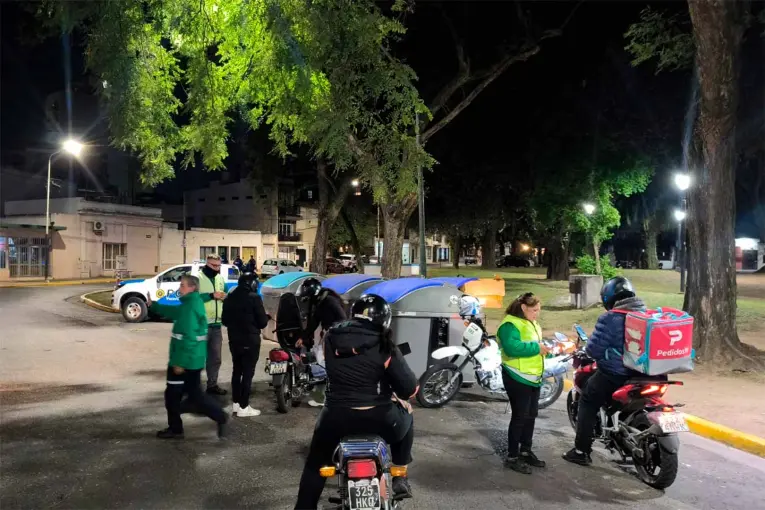 Retuvieron motos durante controles realizados en la zona del Rosedal