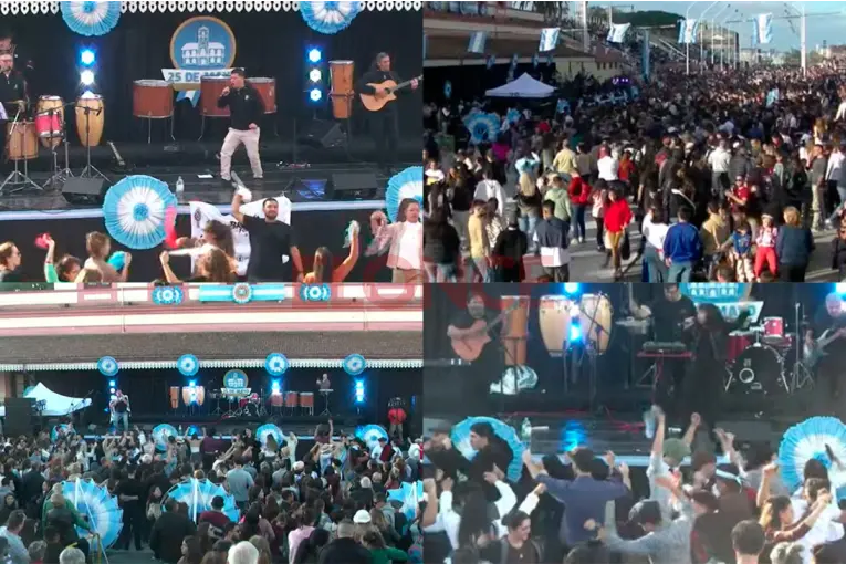 Gualeguaychú conmemora el 25 de mayo con música y danzas tradicionales