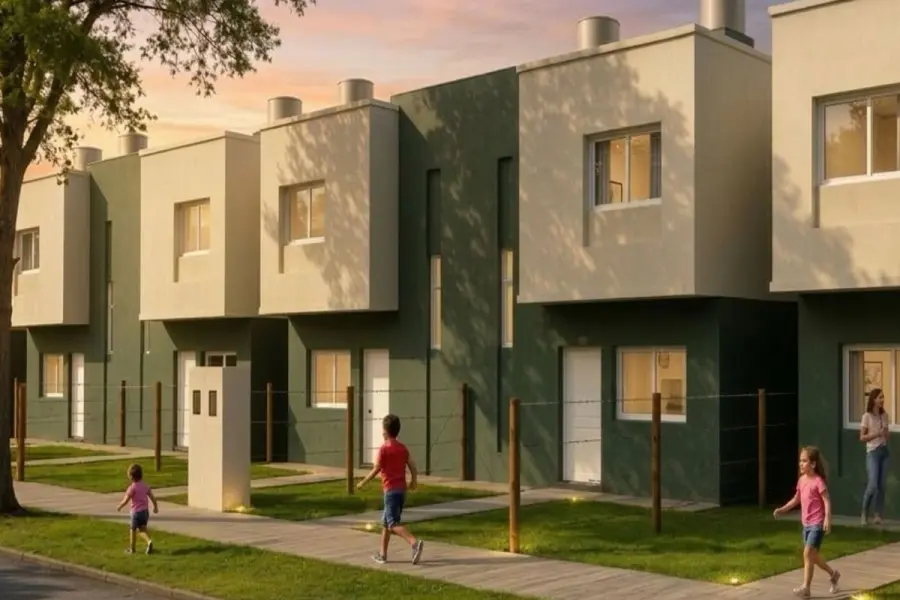 Proyecto de vivienda en IAPV en Larroque.