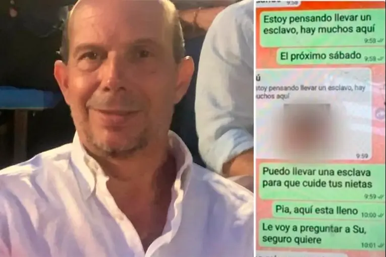 Argentino acusado de racismo en Brasil dijo que "era una broma"