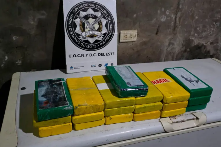 Golpe al narcotráfico en Buenos Aires: secuestraron más de 26 kilos de cocaína