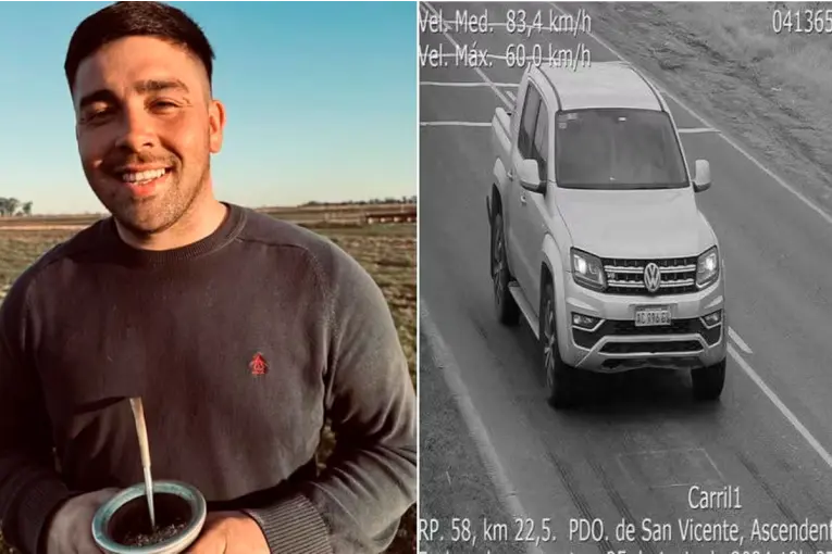 Una por una, las más de 10 infracciones previas al choque fatal en Ruta 6 que acumulaba el conductor de la Amarok