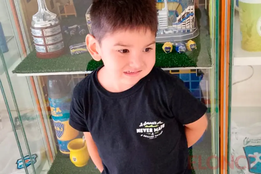 Agust&iacute;n Garnier padece distrofia muscular de Duchenne (foto Elonce)