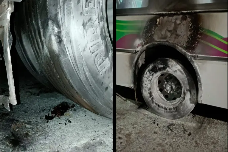 Vandalismo en colectivos: empresa San José alertó que los ataques se van agravando