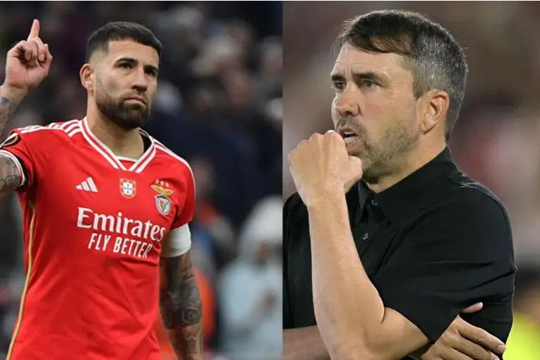 Ojalá llegue: Eduardo Coudet se ilusionó con la incorporación de Otamendi a River
