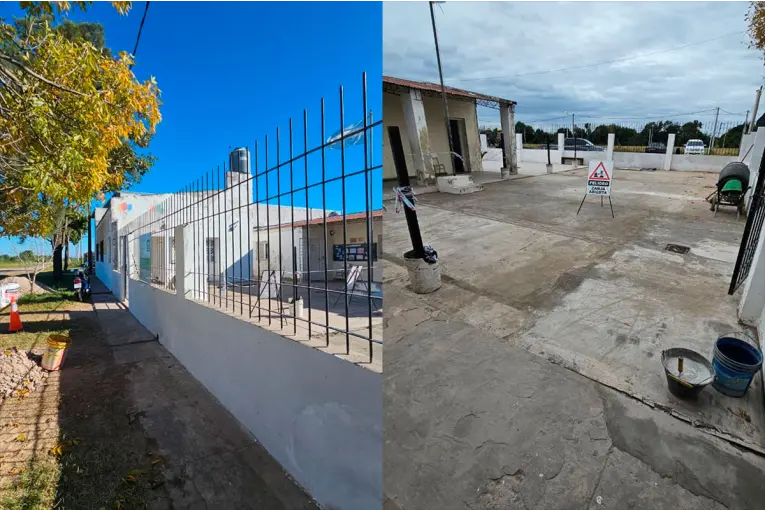 Se refaccionan instalaciones de la escuela Balbarrey de Paraná