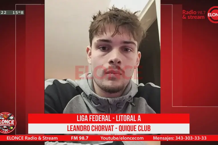 Leandro Chorvat analizó el presente de Quique Club en la Liga Federal
