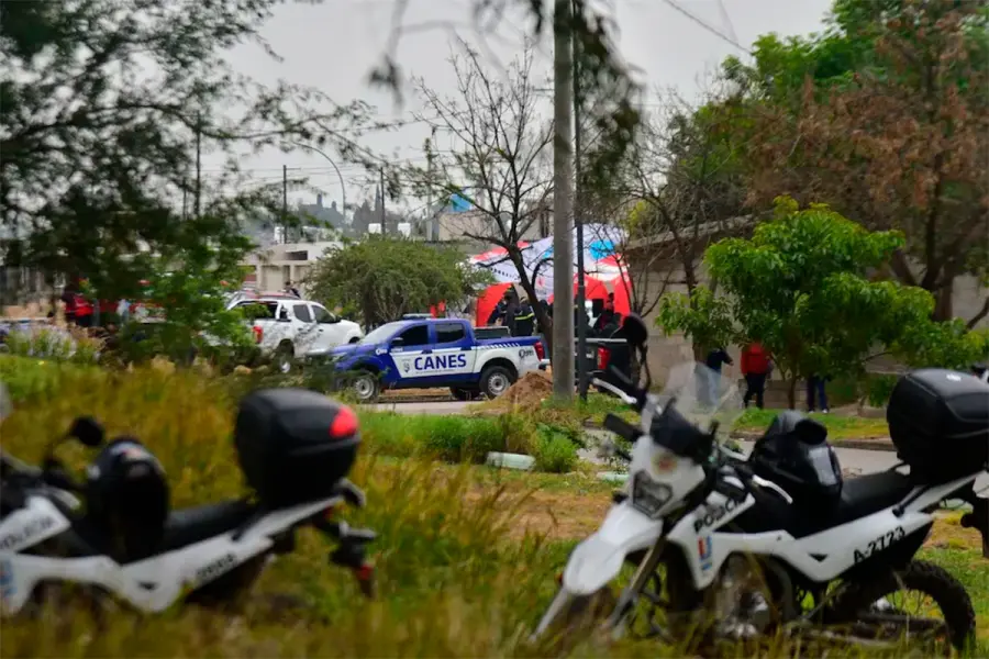 Caso Agostina: van tras las pistas de un Ford Ka negro y buscan rastros de la adolescente (foto La Voz)