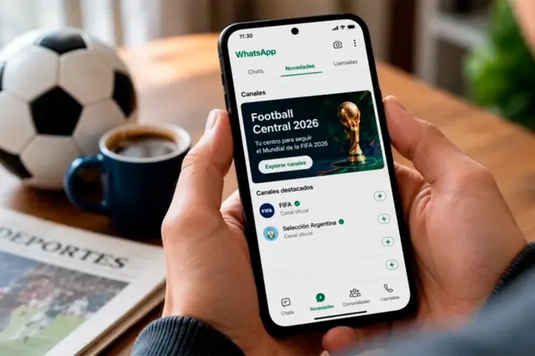 WhatsApp lanzó una función para seguir todos los partidos del mundial: cómo funciona