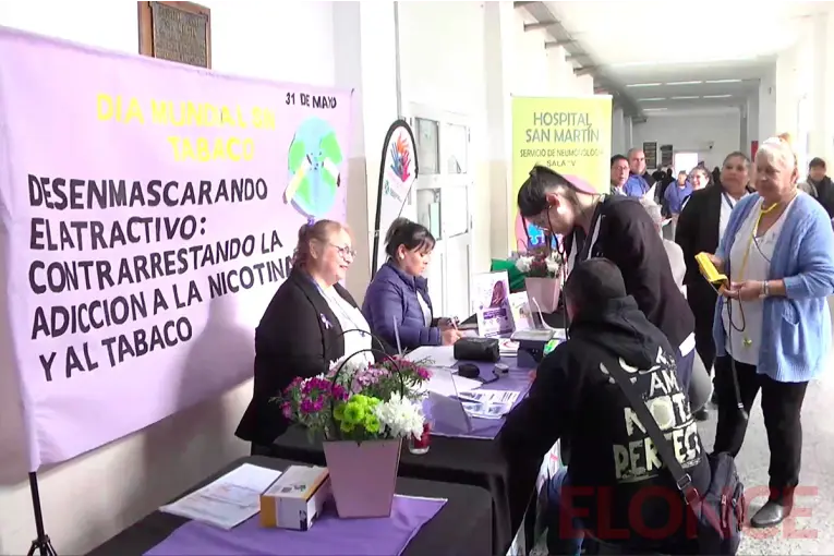 Promovieron hábitos saludables y alertaron sobre los riesgos del tabaquismo