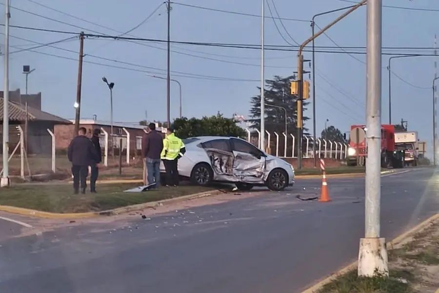 Accidente en Concordia. Foto: Diario R&iacute;o Uruguay.