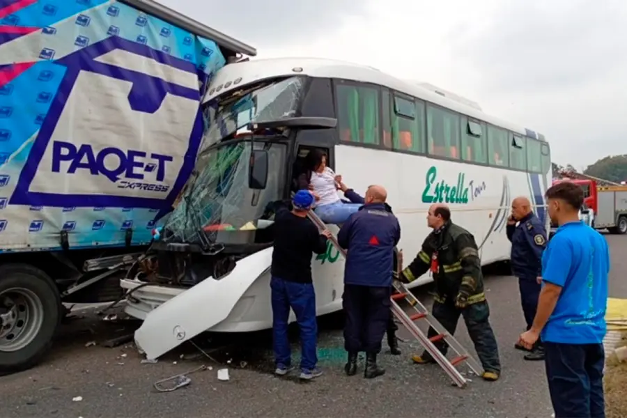 Accidente de emprendedores de Concordia (foto Concordia  Policiales)