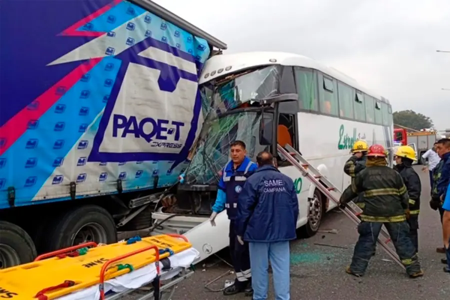Accidente de emprendedores de Concordia (foto Concordia  Policiales)