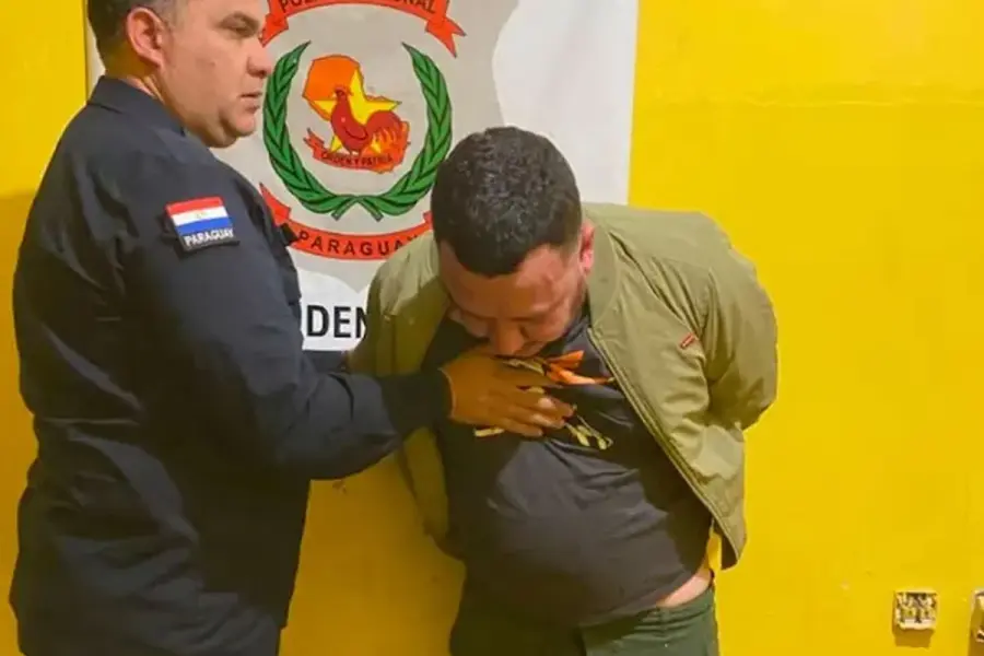 Detenido en Paraguay.